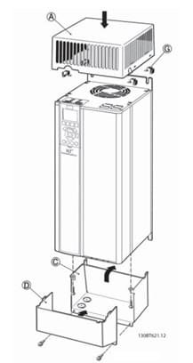 IP 21/Type 1 conversion kit, A1
