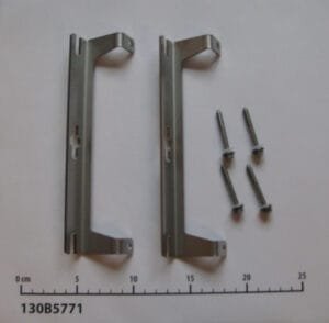 Mounting Brackets, 40mm, 2 pcs